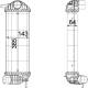 Ladeluftkühler - CI243000P MAHLE - 30467, 351319202930, 376755541