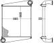 Ladeluftkühler - CI274000P MAHLE - 0711.3006, 287012N, 30557
