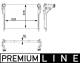 Intercooler, charger - CI33000P MAHLE - 376701-901, 9615000202, A9615000202