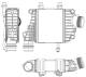 Intercooler, charger - CI410000P MAHLE - 376795-101, T2H2519, VPFANH6K775AF