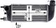 Intercooler, charger - CI436000P MAHLE - 0704.3046, 087014N, 105065