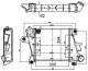 Ladeluftkühler - CI507000S MAHLE - 07213005, 107600, 13014702