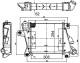 Ladeluftkühler - CI508000S MAHLE - 13014700, 14461EQ400, 30381