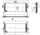 Ladeluftkühler - CI515000S MAHLE - 1302259, 30933, 37004648