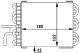 Kraftstoffkühler - CK7000P MAHLE - 120013N, 2035010101, 30002480