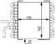 Kraftstoffkühler - CK8000P MAHLE - 120014N, 2035010001, 30002481