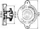 Verschlussdeckel, Kühler - CRB15000P MAHLE - 0005015815, 376742191, 750200N