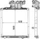 Radiator, engine cooling - CR1040000P MAHLE - 260033N, 376750561, 606224
