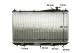 Radiator, engine cooling - CR1070000S MAHLE - 100069N, 19010PMAE61, 25002231