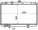 Radiator, engine cooling - CR1077000S MAHLE - 0121.3005, 019M28, 070071N