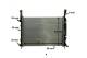 Radiator, engine cooling - CR1157000P MAHLE - 023M34, 180085N, 350213142700