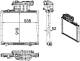 Radiator, engine cooling - CR1168000P MAHLE - 02373010, 260015N, 376756021