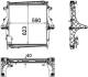 Radiator, engine cooling - CR1172000P MAHLE - 0209.3021, 180045N, 376756111