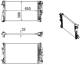 Radiator, engine cooling - CR1173000S MAHLE - 120047N, 30002460, 376756-134