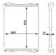 Radiator, engine cooling - CR1175000S MAHLE - 0222.2008, 0440117, 111246