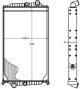 Radiator, engine cooling - CR1227000P MAHLE - 0211.2006, 102427, 20555273