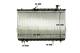 Radiator, engine cooling - CR1297000P MAHLE - 0128.3087, 104069, 2531026000