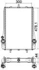 Radiator, engine cooling - CR1396000P MAHLE - 99610613171, 99610613172, 99610613174