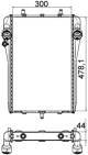 Radiator, engine cooling - CR1397000P MAHLE - 99610613270, 99610613272, 0191.034.2000