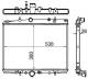 Radiator, engine cooling - CR1433000S MAHLE - 0103.3064, 102858, 133091