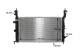 Radiator, engine cooling - CR1499000S MAHLE - 0107.3094, 1300254, 150057N