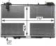 Radiator, engine cooling - CR1503000P MAHLE - 0109.3111, 101408, 123071