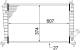 Radiator, engine cooling - CR1511000S MAHLE - 0122.3003, 024M01, 05329347
