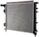 Radiator, engine cooling - CR1586000P MAHLE - 0000051934156, 350214300000, 376777311