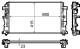 Radiator, engine cooling - CR1710000S MAHLE - 2E0121253, 376782-054, 734927