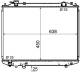 Radiator, engine cooling - CR1746000S MAHLE - 0127.3055, 012M19, 104415