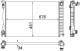 Radiator, engine cooling - CR1861000S MAHLE - 376790-104, 480052N, 4F0121251E