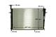 Radiator, engine cooling - CR1862000P MAHLE - 253102E150, 376790111, 53192