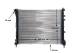Radiator, engine cooling - CR2000000S MAHLE - 0000051835026, 1559505, 376900-174