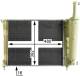 Radiator, engine cooling - CR2013000P MAHLE - 376900301, 51839665, DRM13016