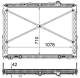 Radiator, engine cooling - CR2097000P MAHLE - 1940148, 290019N, 376908021