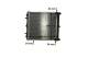 Radiator, engine cooling - CR383000P MAHLE - 043M11, 170180N, 376714-294
