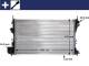 Radiator, engine cooling - CR40000S MAHLE - 0107.3113, 103235, 121115