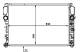 Radiator, engine cooling - CR513000S MAHLE - 0106.3099, 120009N, 2115001302