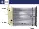 Radiator, engine cooling - CR599000S MAHLE - 081480N, 109334/A, 17002233