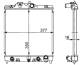 Radiator, engine cooling - CR611000S MAHLE - 0119.3006, 100017N, 19010P03901