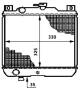 Radiator, engine cooling - CR651000S MAHLE - 0114.3030, 042M06, 17700-83820