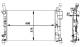 Radiator, engine cooling - CR660000S MAHLE - 0106.3103, 120076N, 1695000303