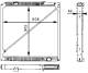 Radiator, engine cooling - CR669000P MAHLE - 0140095, 0206.3003, 10573