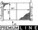 Radiator, engine cooling - CR676000P MAHLE - 132320N, 30002153, 376721291