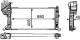 Radiator, engine cooling - CR682000S MAHLE - 017B21, 0206.2081, 132040N