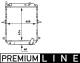 Radiator, engine cooling - CR722000P MAHLE - 070024N, 10288, 214009X202