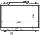 Radiator, engine cooling - CR743000S MAHLE - 0114.3008, 042M04, 102320