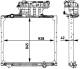 Radiator, engine cooling - CR770000P MAHLE - 0237.3005, 115M14, 260012N