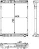 Radiator, engine cooling - CR784000P MAHLE - 260014N, 376730621, 404890