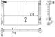 Radiator, engine cooling - CR790000S MAHLE - 0110.3141, 03002234, 102129